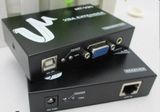 VGA USB Extender 100M via UTP CAT RJ45 LAN cable