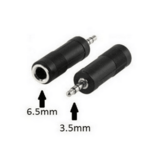 Audio Adapter Converter 3.5mm Male to 6.5mm Female